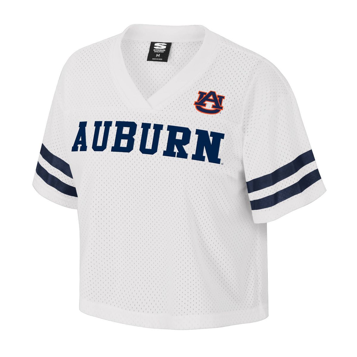 NCAA Auburn Tigers Women's White Football Jersey