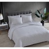 Kate Aurora Dorm Accents Preston Herringbone 7 Piece Bed in a Bag Comforter and Sheet Set - 3 of 4