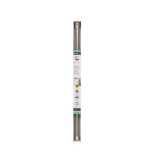 Zenna Home Shower Curtain Rod 72 in. L Silver - 1 of 1