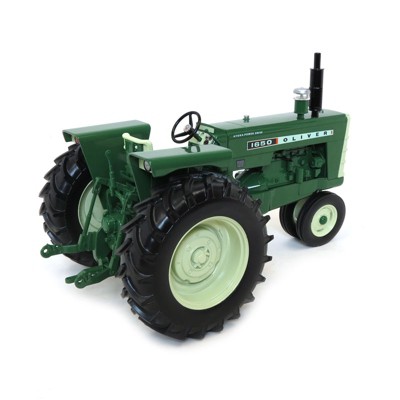 1:16 Green and White Die-Cast Metal Oliver Tractor Model