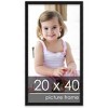 PosterPalooza | Panoramic Simple Black Picture Frame - UV Acrylic, Foam Board Backing, Hanging Hardware - 2 of 4