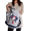 Slickblue Cute Canvas Backpack, Large and Practical, School or Travel Bag, Artistic Design, Machine Washable - 4 of 4