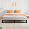 6 Inch Twin Size/Full Size Metal Platform Bed Frame w/ Steel Slat Support Mattress Foundation and No Box Spring Needed - 3 of 4