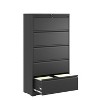 Ridstar 64.1 in. H Black Metal Decorative Storage Cabinets with 5 Drawers - 2 of 4