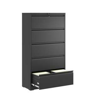 VASIP File Cabinet with Lock, Two Drawer Filing Cabinet, Vertical Metal File Cabinet - 1 of 4