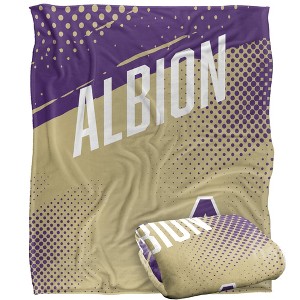 Albion College Fan Zone Silky Touch Super Soft Throw Blanket 50x60 - 1 of 4