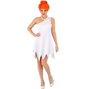 HalloweenCostumes.com Classic Flintstones Wilma Women's Costume - 1 of 4