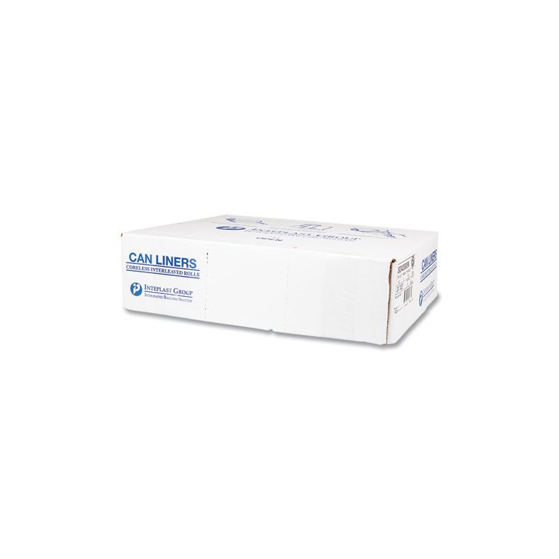 Inteplast Group High-Density Commercial Can Liners, 16 gal, 8 mic, 24" x 33", Black, 50 Bags/Roll, 20 Rolls/Carton, 2 of 6