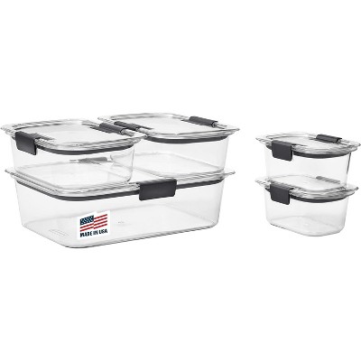 Food Storage Containers Free Airtight Lids Ideal for Lunch Meal Prep Airtight Food Storage Containers Set - Air Tight Pantry Storage Containers