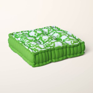 Classic Rose Floor Cushion Green/Blue - kate spade new york x Target - 1 of 4