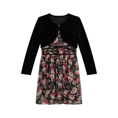 2 in 1 Floral Dress and Shrug, Home delivery