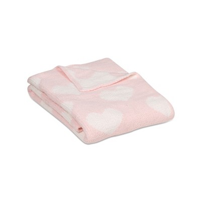 Pink heart 2025 baby blanket