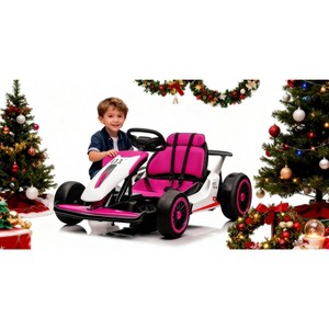 Go Kart for Kids, 24V Drift Kart with 2X200W Strong Motor, 7AH Big