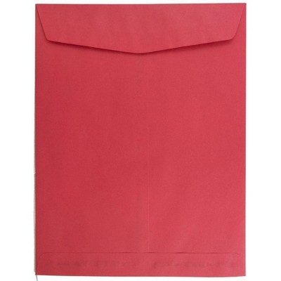 JAM Paper 50pk 10 x 13 Open End Catalog Envelopes - Red Recycled