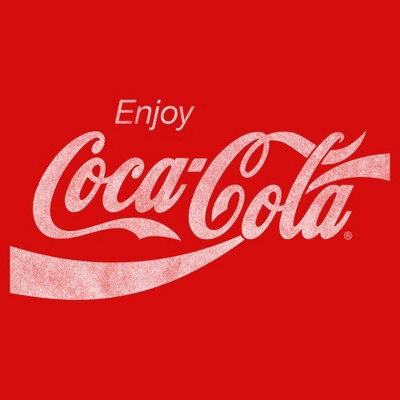Coca-Cola Girls Coca Cola Distressed Enjoy T Shirt - Red - Large — фото 2