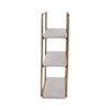 Sagebrook Home Metal Wood Floating Wall Shelves, Storage and Display, Decorative Wall Shelf Organization - 3 of 4