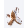 Aiguafreda Limited Edition Canvas Espadrille Sandal Wedges - 4 of 4