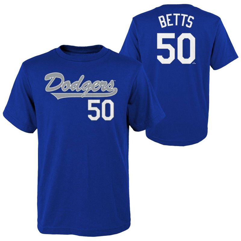 MLB Los Angeles Dodgers Boys&#39; N&#38;N T-Shirt, 1 of 3