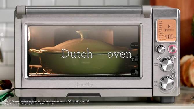 Breville 1800W Smart Toaster Oven Pro Stainless Steel - BOV845BSS, 2 of 14, play video