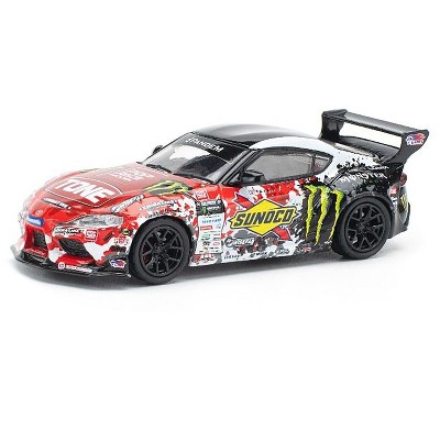 Toyota Pandem GR Supra RHD (Right Hand Drive) Daigo Saito "D1 Grand Prix" (2024) 1/64 Diecast Model Car by Pop Race