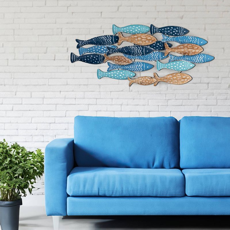 Storied Home School of Fish Wall Decor, 2 of 7