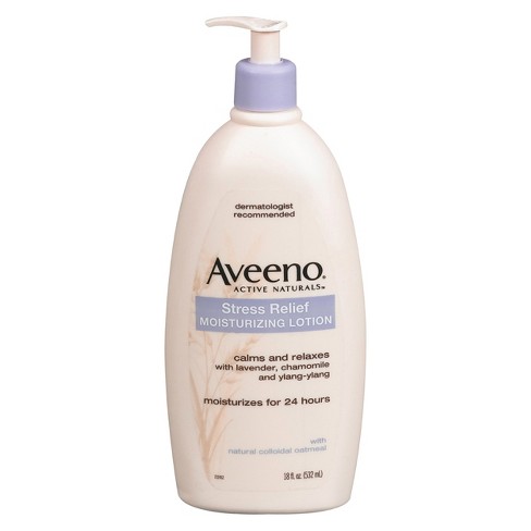 Aveeno® Stress Relief Moisturizing Lotion - 18 Fl Oz : Target