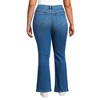 Lands' End Women's Denim High Rise Skinny Flare Jeans - 2 of 3
