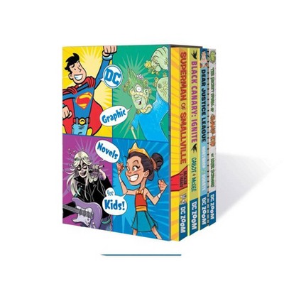 DC Graphic Novels for Kids Box Set 4 - by  Various (Mixed Media Product)