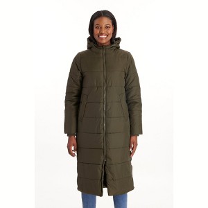 Penelope 3 in 1 Long Puffer maternity Coat - 1 of 4