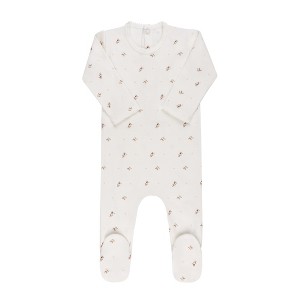 Aurora Classics - Baby Footie/ 1 Piece Pajama - Floral Print Collection - 1 of 3