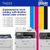 Brother TN229Y Yellow Standard Yield Toner Cartridge - 3 of 4
