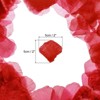Unique Bargains Decoration Wedding Party Silk Artificial Flower Petals Red 2000 Pcs - 2 of 4