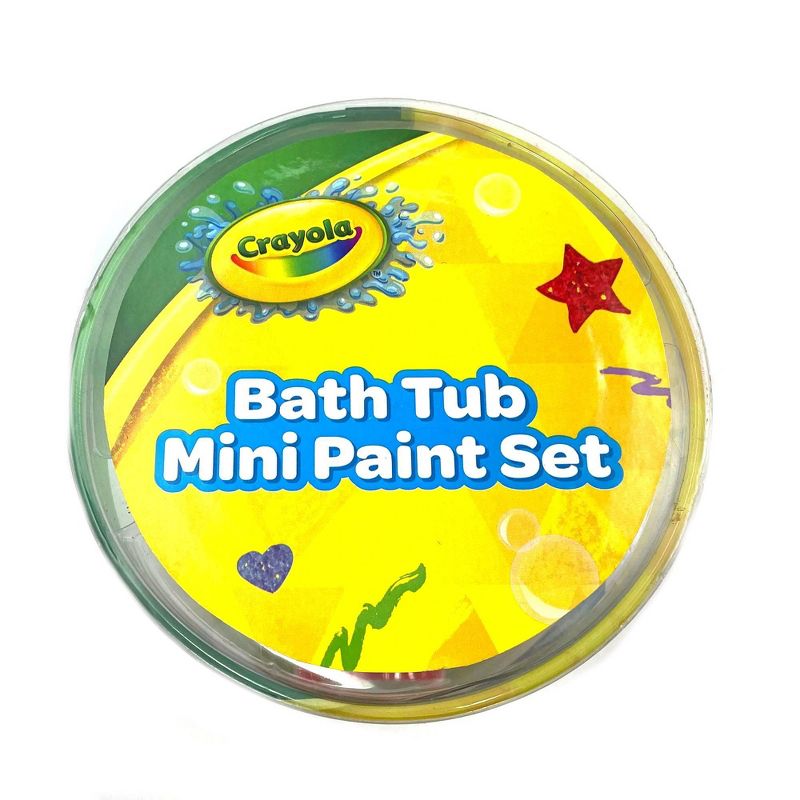 Crayola Multipack of Mini-Bath Paint Set - Trial Size - 6oz/2ct, 6 of 8