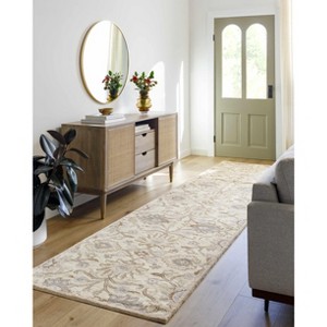 Hauteloom Conesus Hand Tufted Ivory 1109 Wool Rug - 1 of 4
