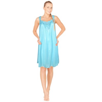 JEFFRICO Womens Sleeveless Nightgowns Sleepwear Soft Pajama Dress Nightshirts