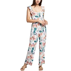 Sanctuary Clothing Womens Tie Floral Jumpsuit - 1 of 1