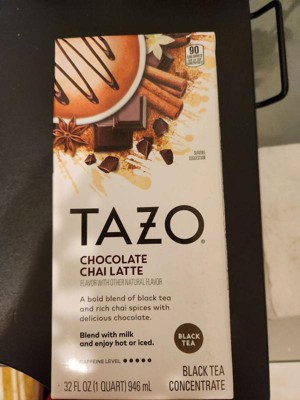 Tazo Chocolate Chai Latte - 32oz : Target