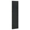 vidaXL Room Divider Freestanding Privacy Screen for Room Separation Steel - Black 63" x 70.9" - 4 of 4