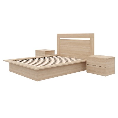 Nexera 4pc Malibu Bedroom Set