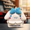 Accessory Innovations Company Sanrio Kitty Cinnamoroll 16 Inch Embroidered Plush Backpack - 2 of 3