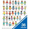 Carson Dellosa Education All Are Welcome Kids Cutouts (36 cut-outs) - 3 of 4