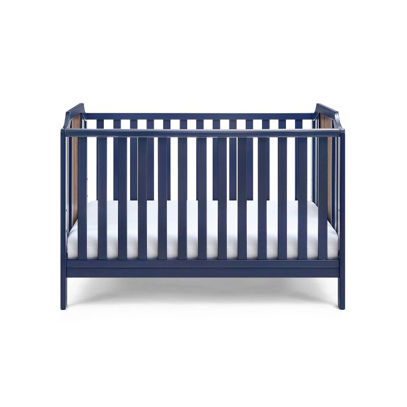 Suite Bebe Brees 3-in-1 Convertible Island Crib - Midnight Blue/Brownstone, 3 of 9