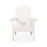 Culver Outdoor Faux Wood Adirondack Chair - Christopher Knight Home
