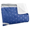 Fayetteville State University Logo Dots Silky Touch Blanket White 50x60 - 3 of 4