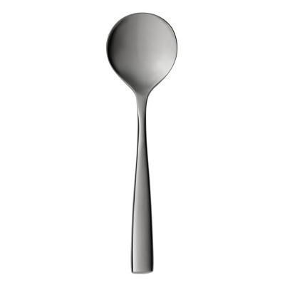 Reserve by Libbey 957 016 Aspect Bouillon Spoon, 18/10 Stainless Steel, Set of 12