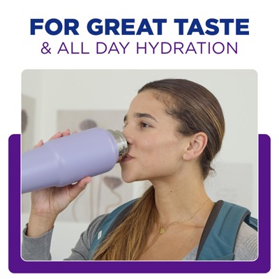 PUR 8 Cup Slim Water Filter Pitcher for Fridge Violet
