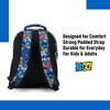 Teen Titans Go! Allover Backpack - Beast Boy, Raven, Cybord, Robin and Silkie - Teen Titans Go! School Bookbag (Blue) - 2 of 4