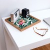Gale Switzer Jungle Collective 12" x 12" Medium Square Bamboo Tray - Deny Designs - 2 of 3
