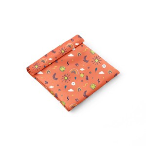 Esembly Petite Pouch Wipes + Snack Bag - (Select Pattern) - 1 of 4