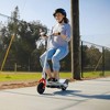 Razor E200S Seated Electric 12 MPH Scooter w/ Twist Grip Throttle & Brake, White - 2 of 4